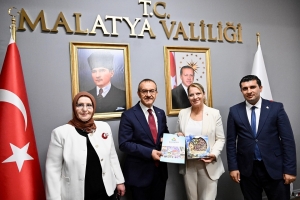 MALATYA VALİSİ SEDDAR YAVUZ'A ZİYARET