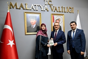 MALATYA VALİSİ SEDDAR YAVUZ'A ZİYARET