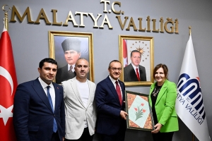 MALATYA VALİSİ SEDDAR YAVUZ'A ZİYARET