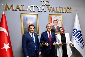 MALATYA VALİSİ SEDDAR YAVUZ'A ZİYARET