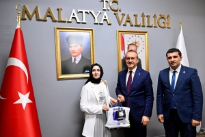 MALATYA VALİSİ SEDDAR YAVUZ'A ZİYARET